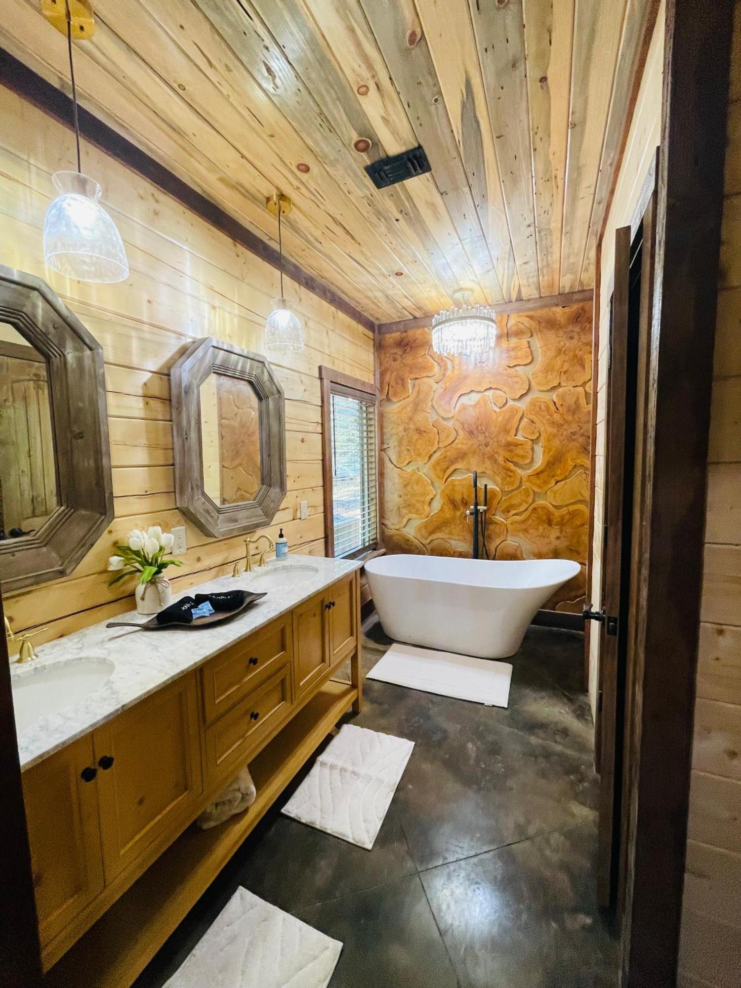 Wolf Creek Luxury Cabin Broken Bow Extérieur photo