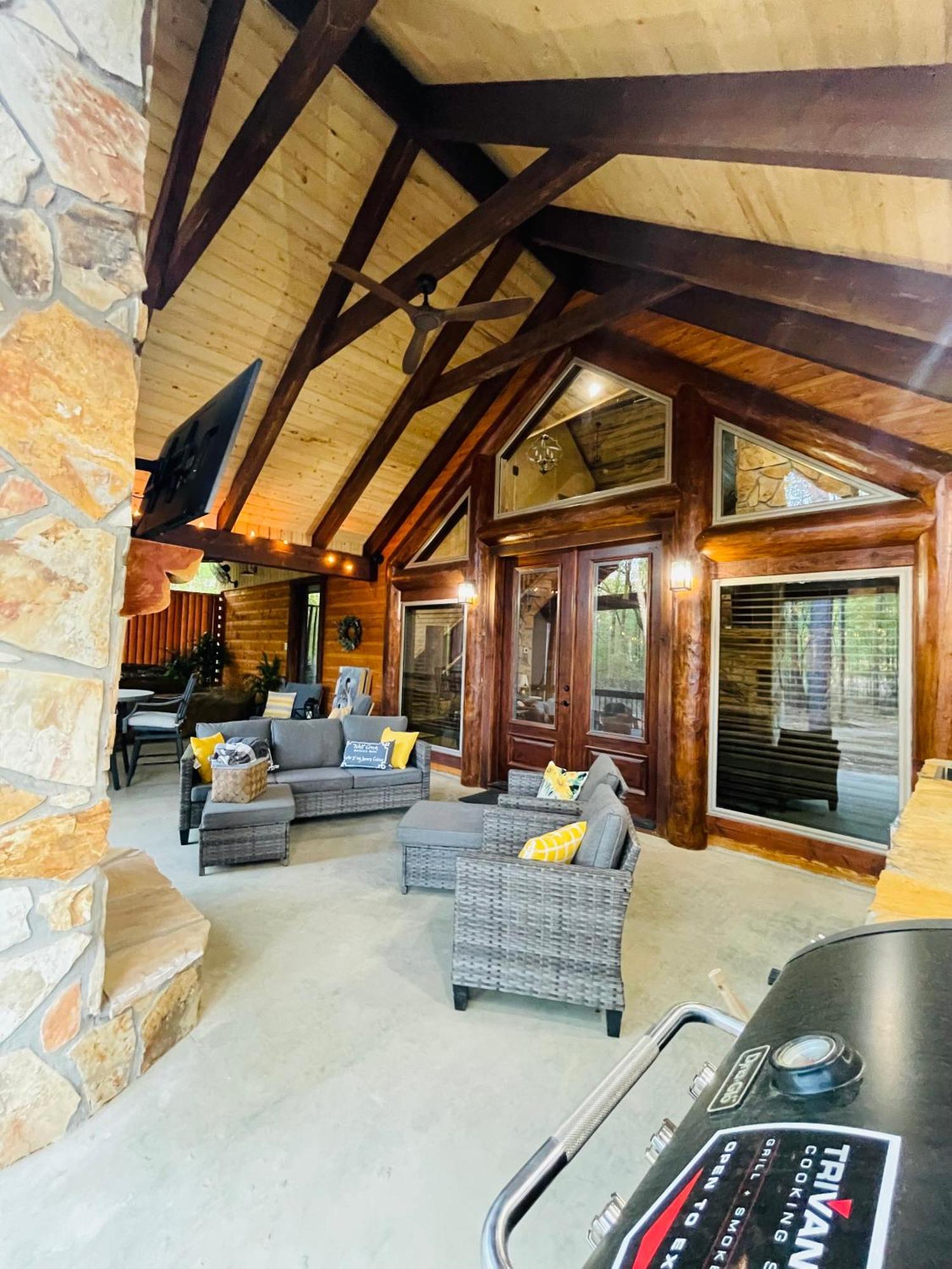 Wolf Creek Luxury Cabin Broken Bow Extérieur photo