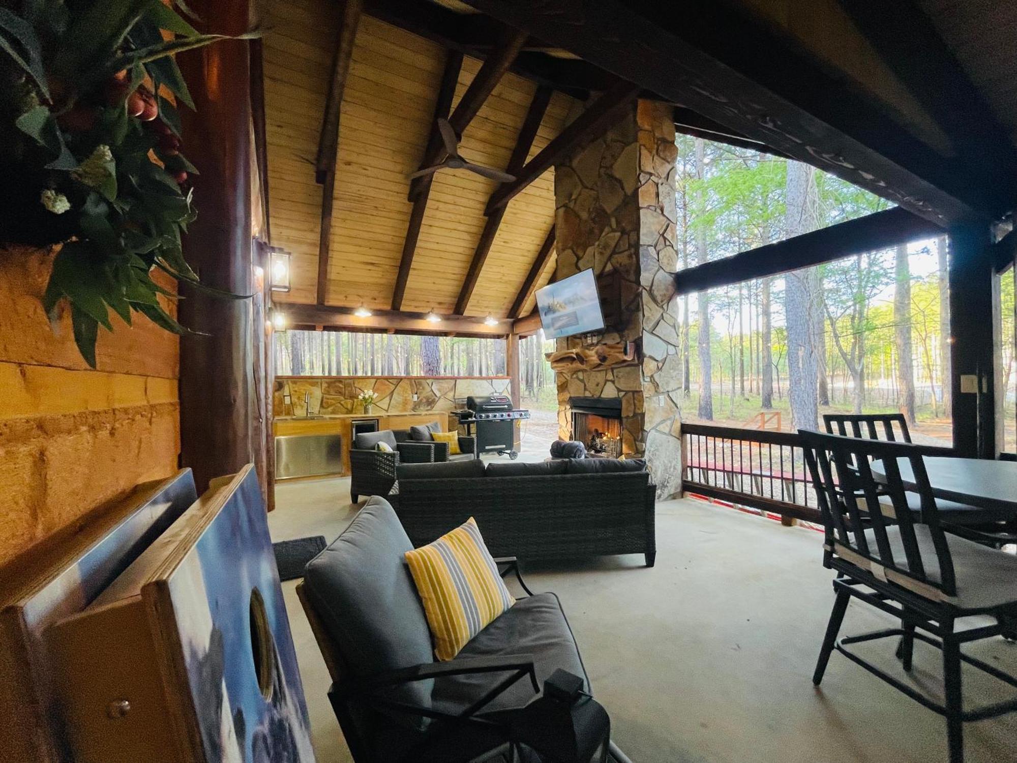Wolf Creek Luxury Cabin Broken Bow Extérieur photo