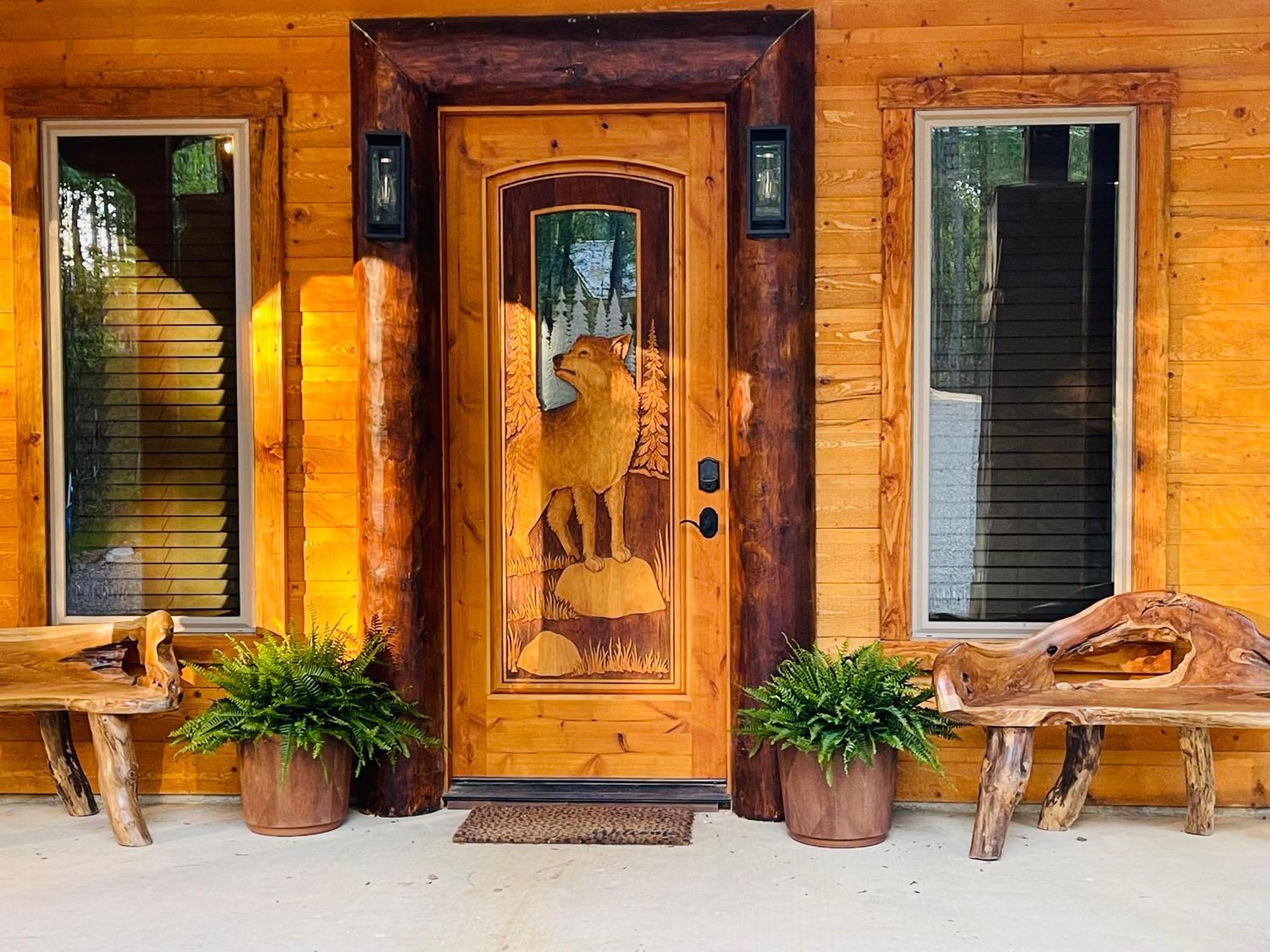 Wolf Creek Luxury Cabin Broken Bow Extérieur photo