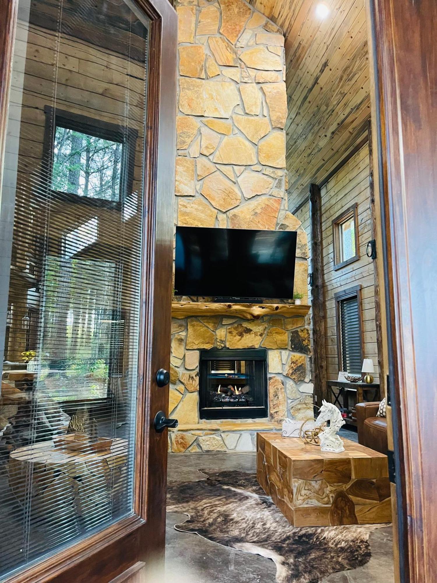 Wolf Creek Luxury Cabin Broken Bow Extérieur photo