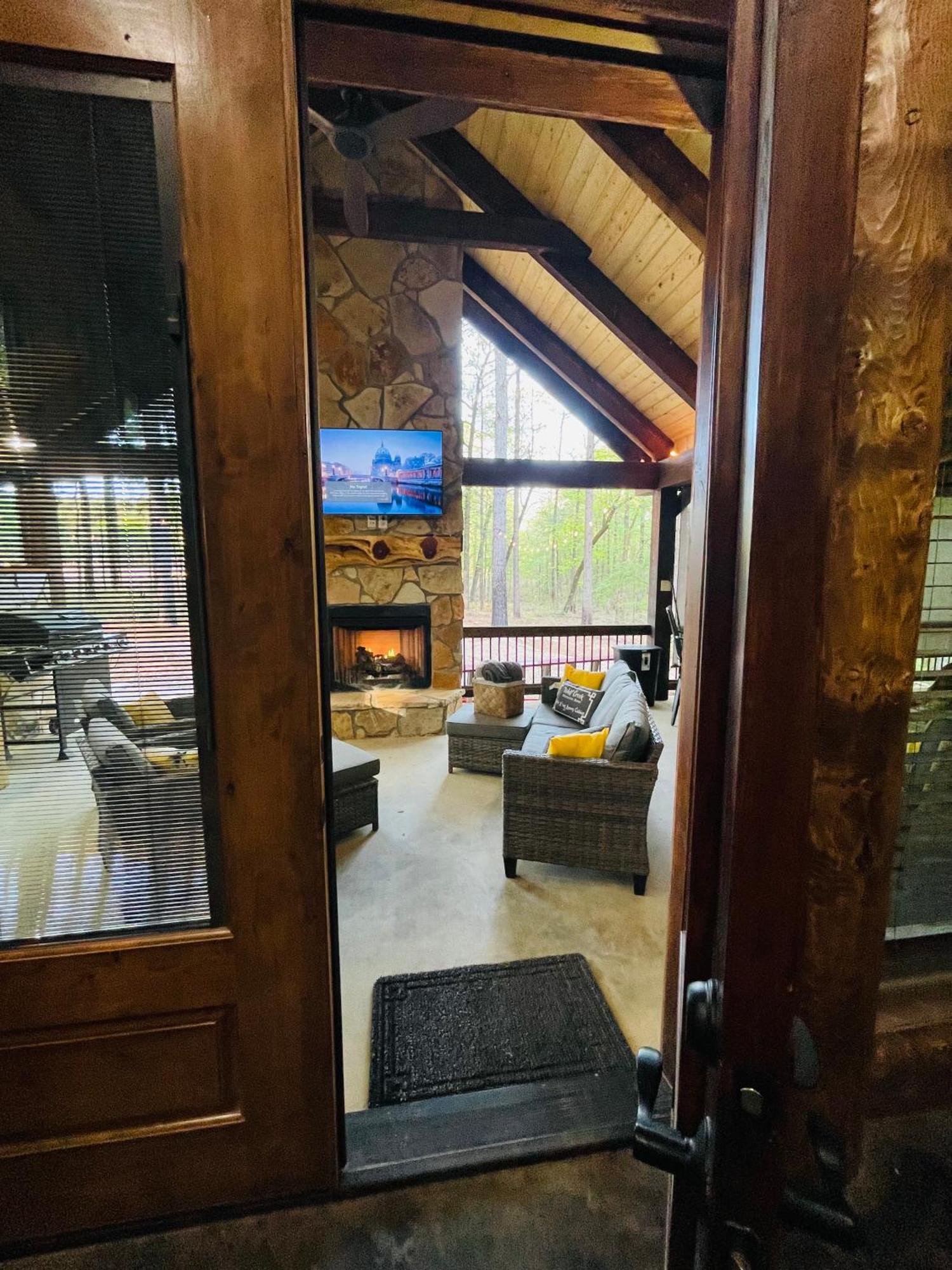 Wolf Creek Luxury Cabin Broken Bow Extérieur photo